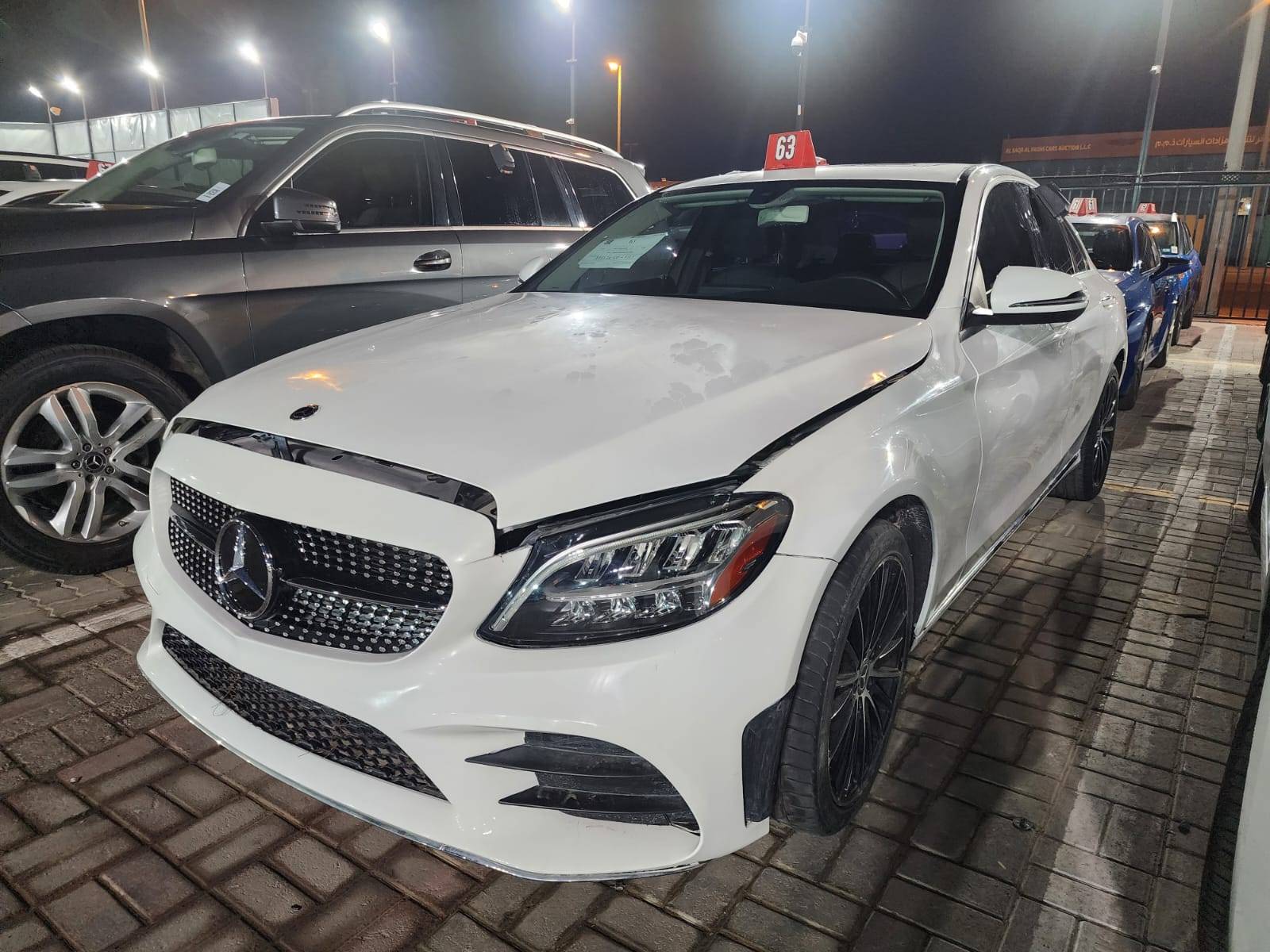 MERCEDES BENZ C300 2020 - Marhaba Auction Used Cars - Image 8
