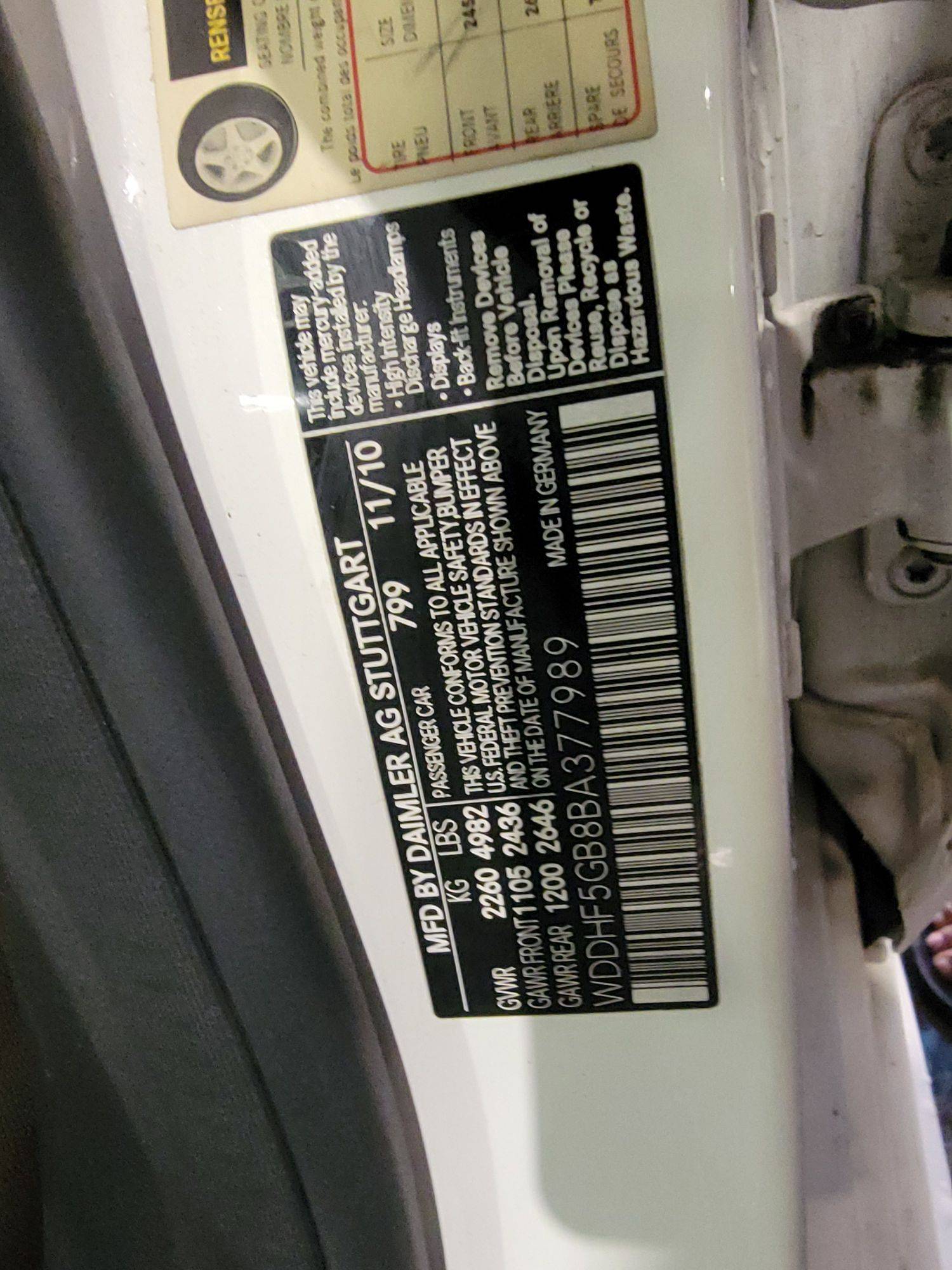 MERCEDES BENZ E 350 2011 - Marhaba Auction Used Cars - Image 10