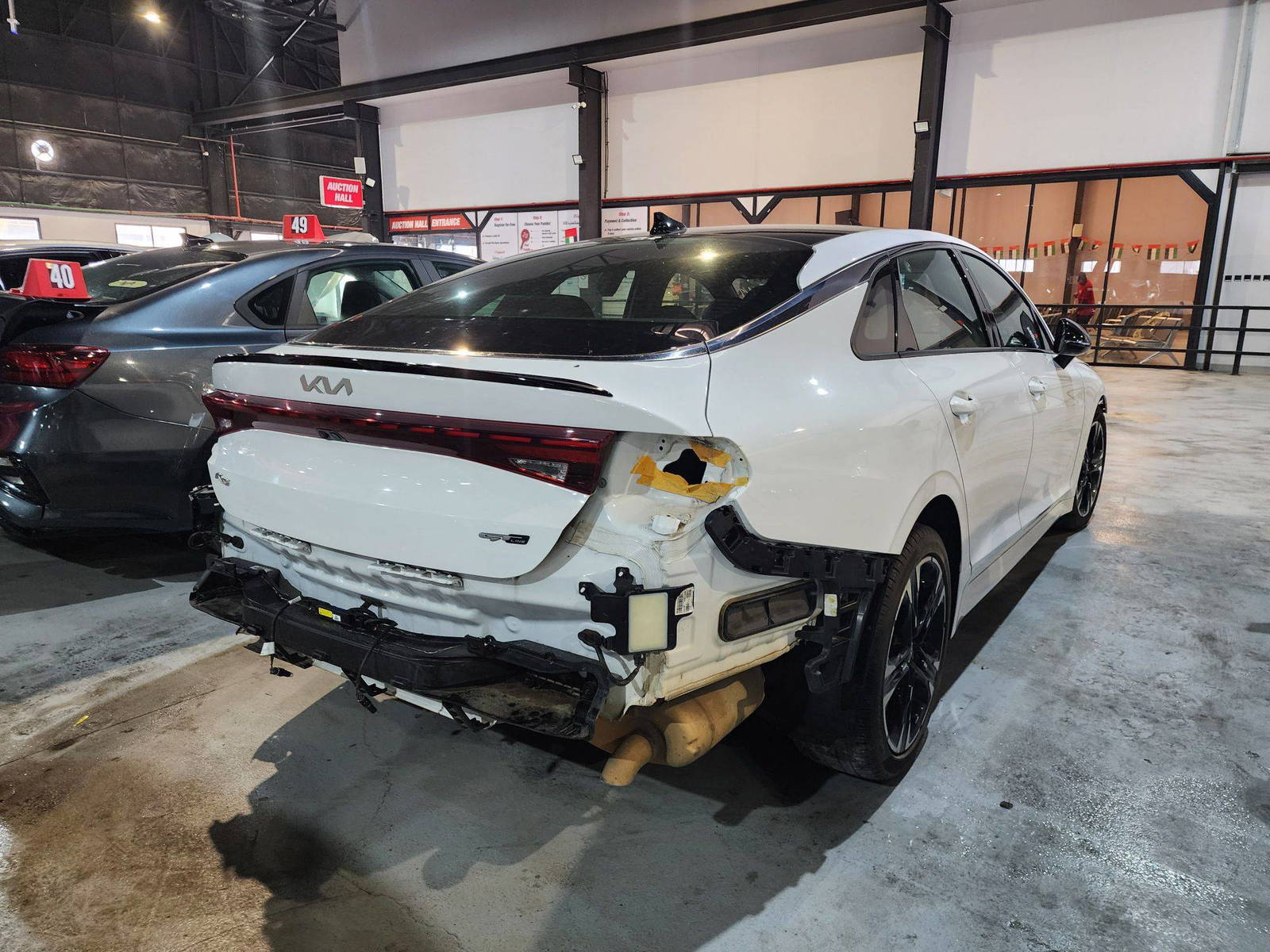 2022 KIA K5 — 74297 Miles — Lot 55419 — Main - Marhaba Auctions Used Cars - Image 4