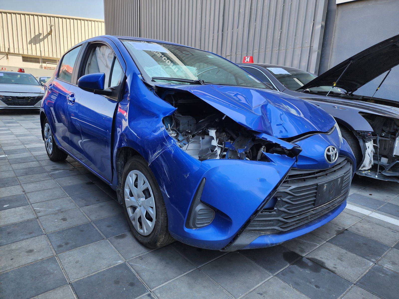 2018 TOYOTA YARIS — 189263 KM — Lot 95752 — Al Quoz - Marhaba Auctions Used Cars - Image 4