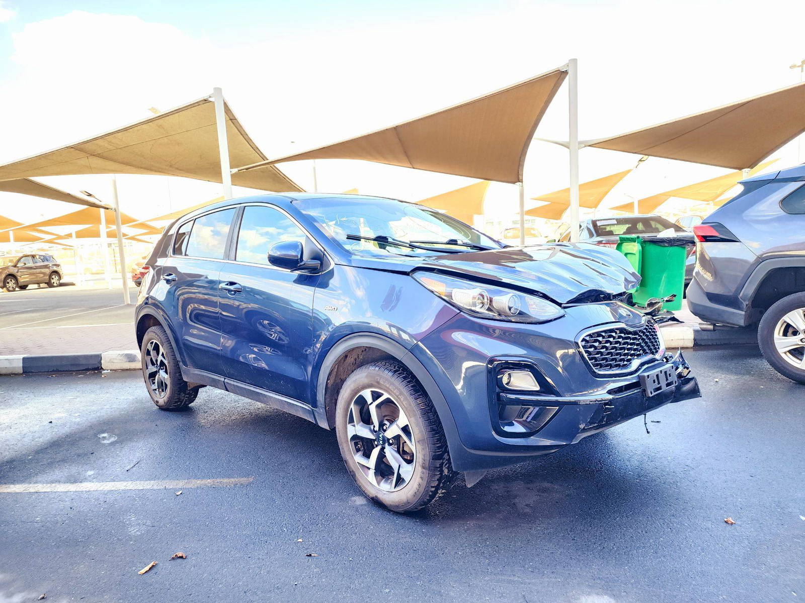 2021 KIA SPORTAGE — 61568 Miles — Lot M7866673 — Main - Marhaba Auctions Used Cars - Image 4