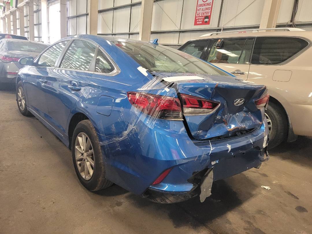 2018 HYUNDAI SONATA — 153799 Miles — Lot H605992 — Main - Marhaba Auctions Used Cars - Image 3