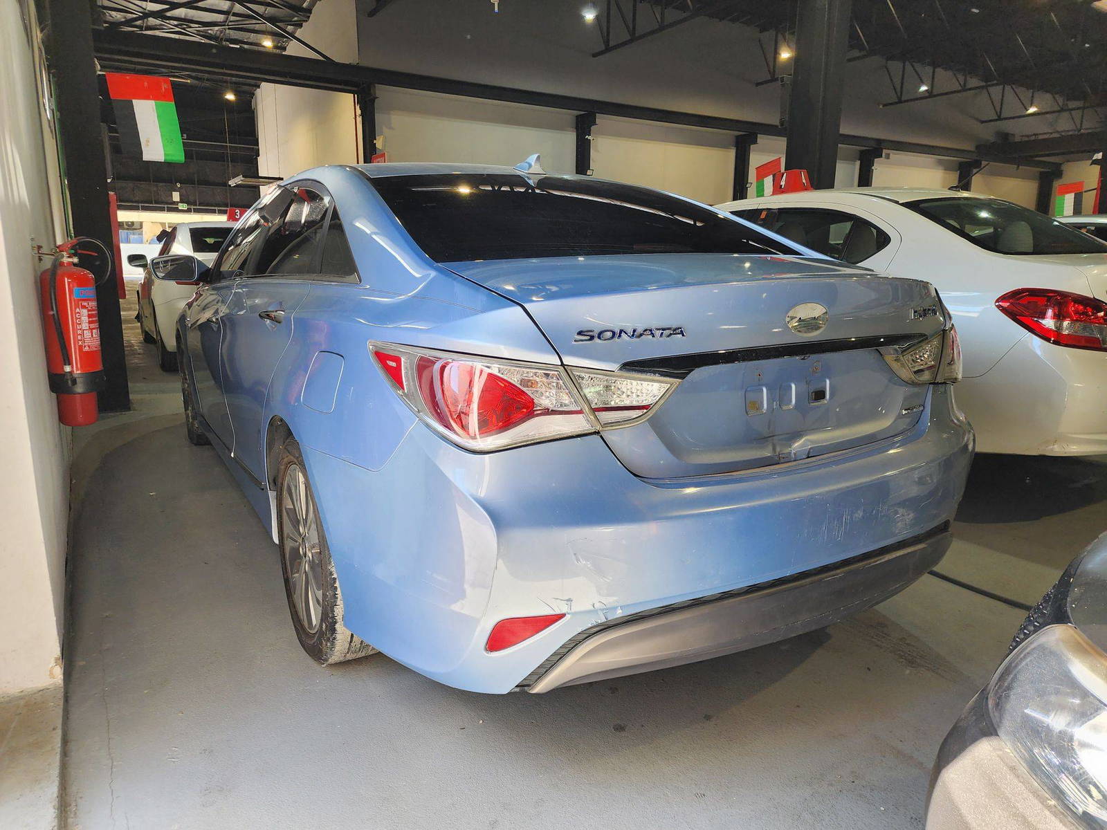2013 HYUNDAI SONATA — 135850 Miles — Lot 75768 — Al Quoz - Marhaba Auctions Used Cars - Image 6