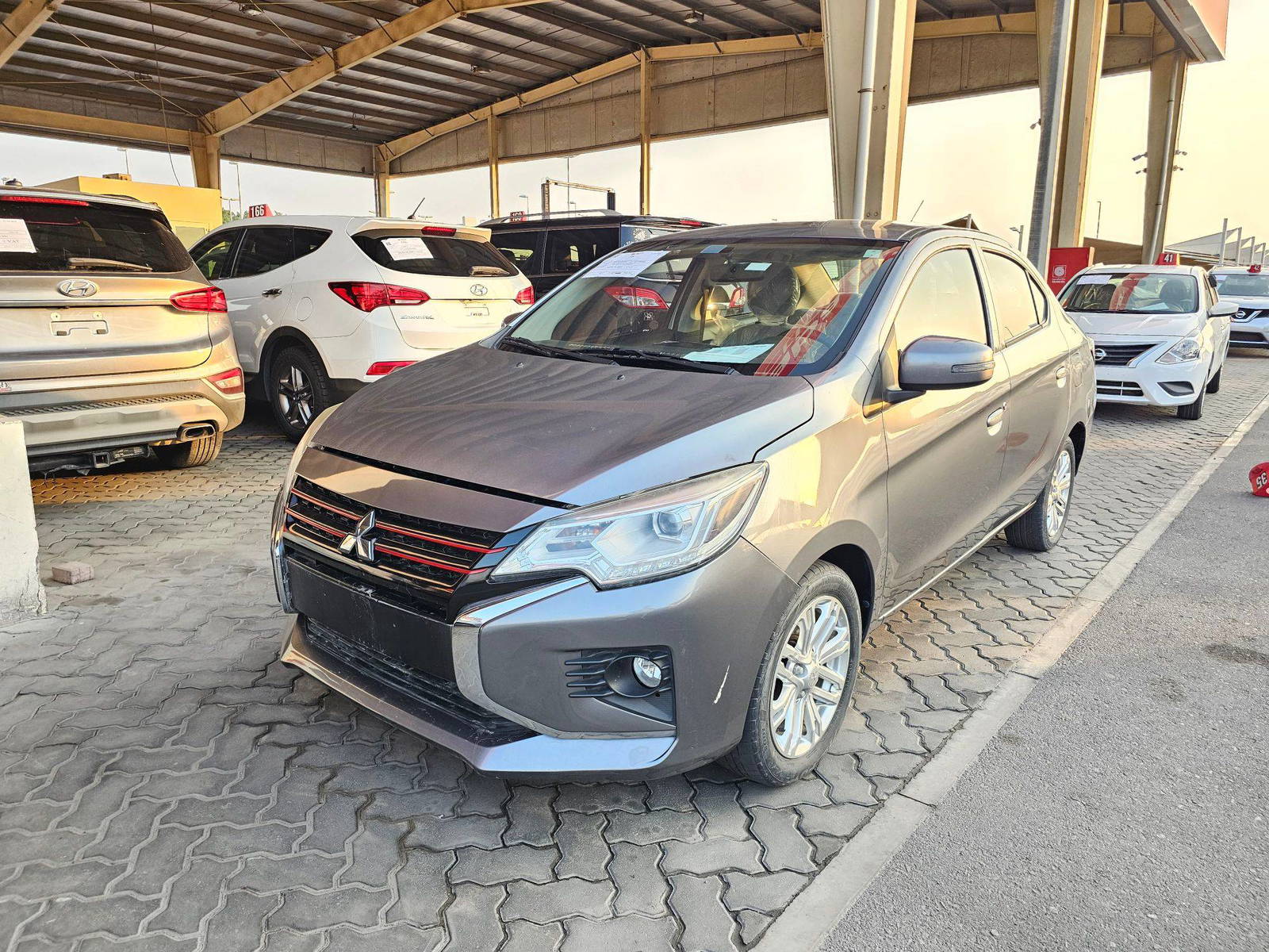 2023 MITSUBISHI ATTRAGE — 31290 KM — Lot 6J3PH003704 — Souq - Marhaba Auctions Used Cars - Image 3