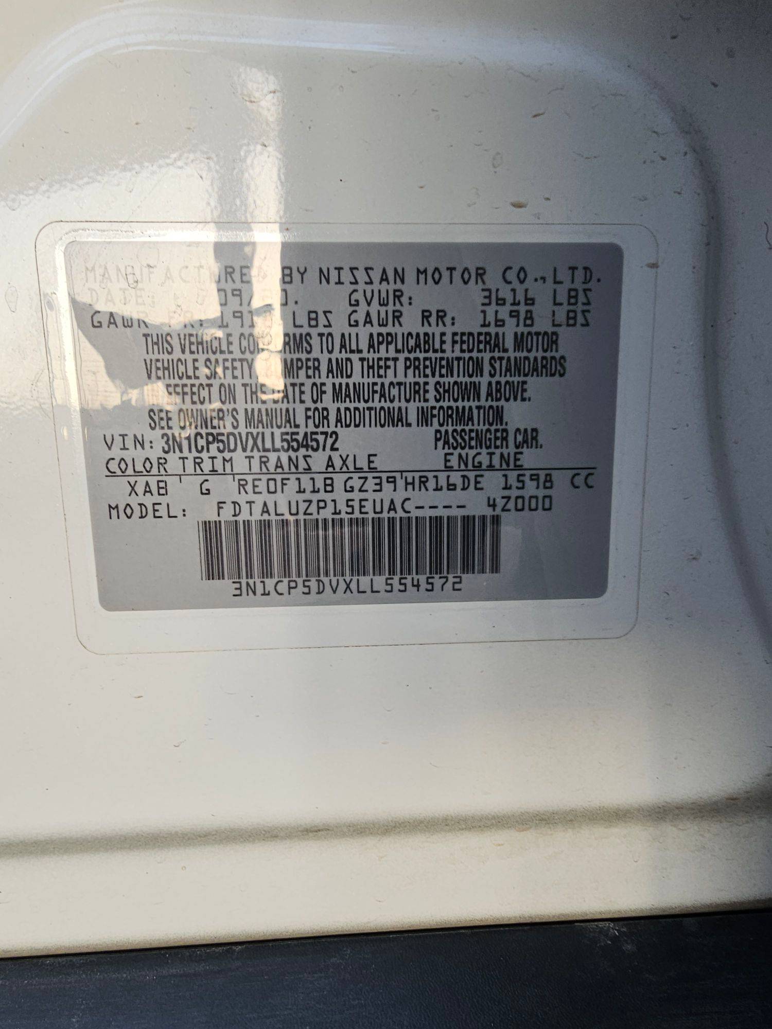 NISSAN KICKS 2020 - Marhaba Auction Used Cars - Image 9