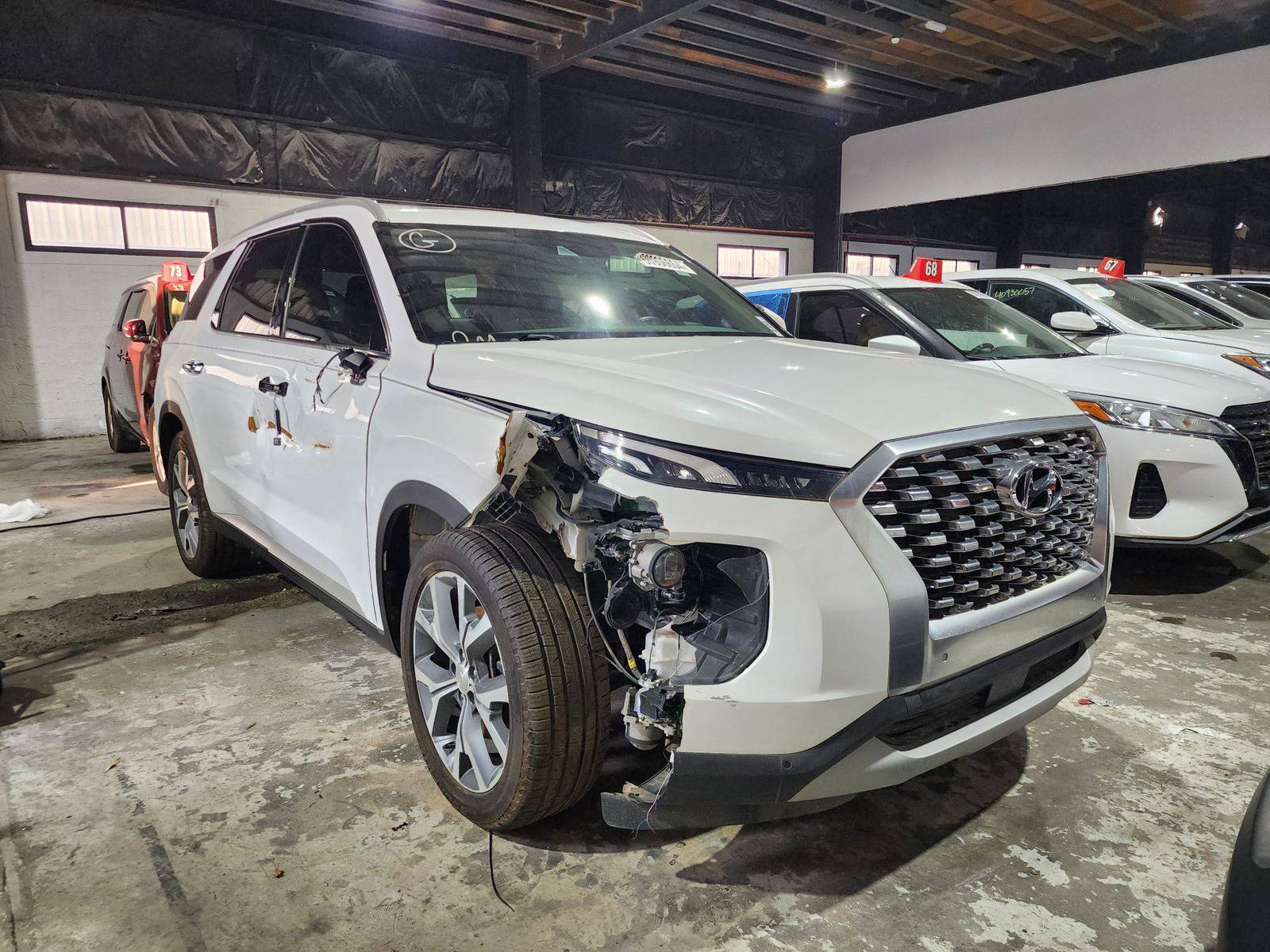 2020 HYUNDAI PALISADE SEL — 83999 Miles — Lot 66906654 — Al Quoz - Marhaba Auctions Used Cars - Image 6
