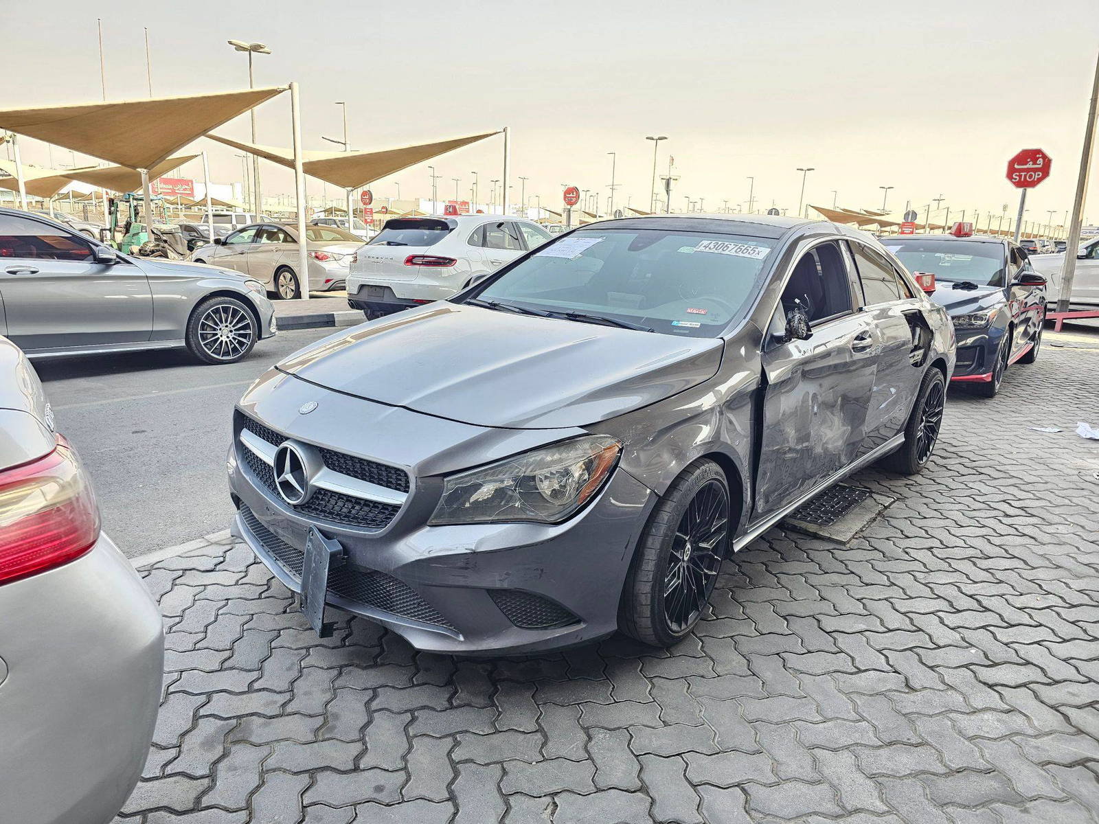 2016 MERCEDES BENZ CLA 250 — 128203 Miles — Lot GN377140 — Souq - Marhaba Auctions Used Cars - Image 4