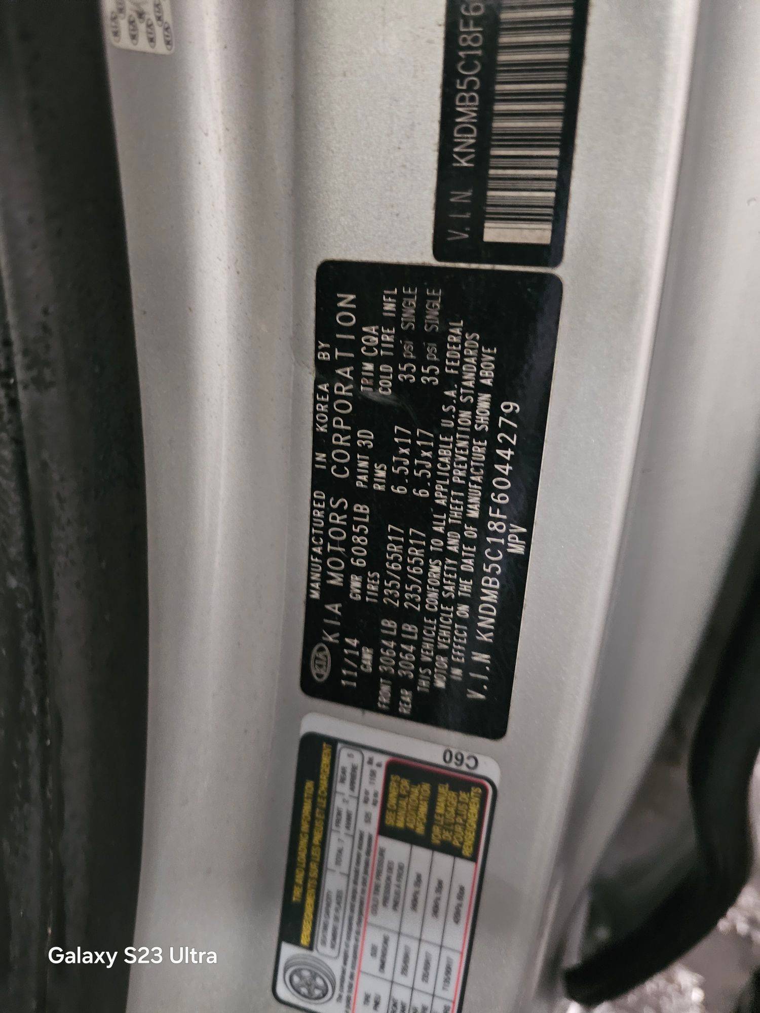 KIA SEDONA 2015 - Marhaba Auction Used Cars - Image 9