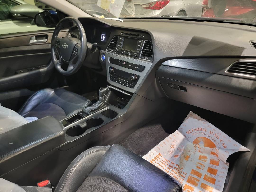 2015 HYUNDAI SONATA — 97749 KM — Lot H064917 - Marhaba Auctions Used Cars - Image 9