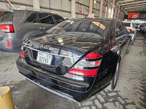 2007 MERCEDES BENZ S 550 at Marhaba Auctions