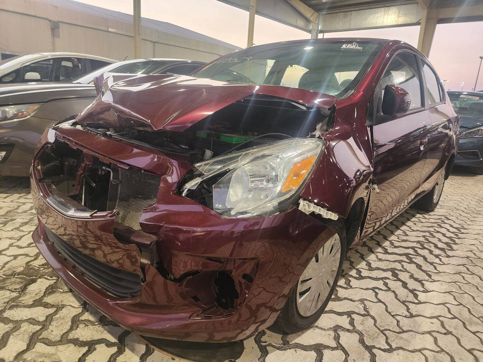 2017 MITSUBISHI MIRAGE — 91340 Miles — Lot 56532393 - Marhaba Auctions Used Cars - Image 5