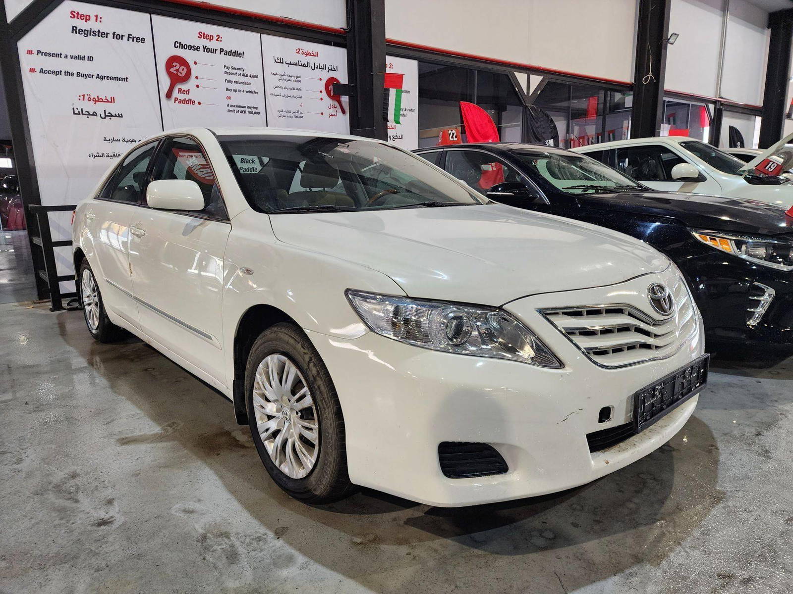 2011 TOYOTA CAMRY — 270485 KM — Lot 723145 — Al Quoz - Marhaba Auctions Used Cars - Image 4