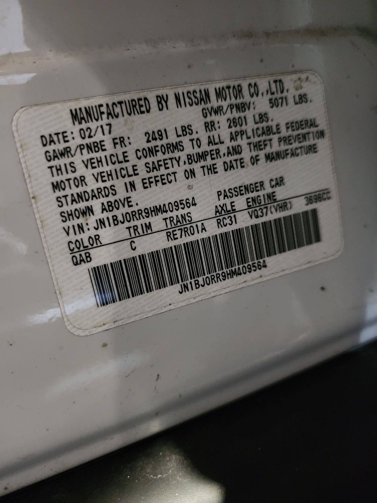 INFINITI QX50 2017 - Marhaba Auction Used Cars - Image 10