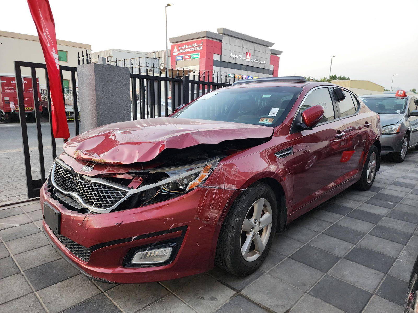 2015 KIA OPTIMA — 112856 Miles — Lot 53851884 — Al Quoz - Marhaba Auctions Used Cars - Image 4