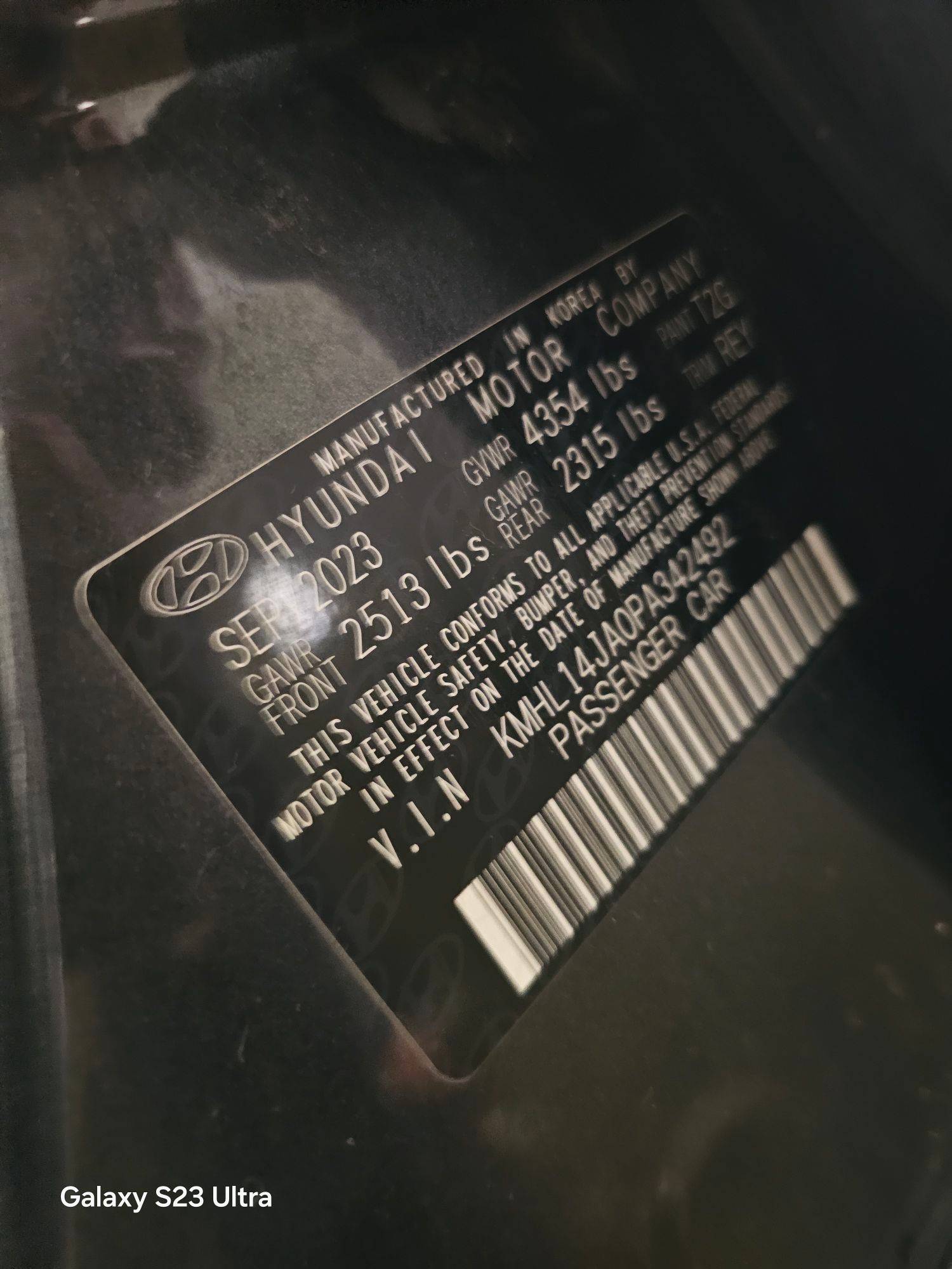 HYUNDAI SONATA 2023 - Marhaba Auction Used Cars - Image 9