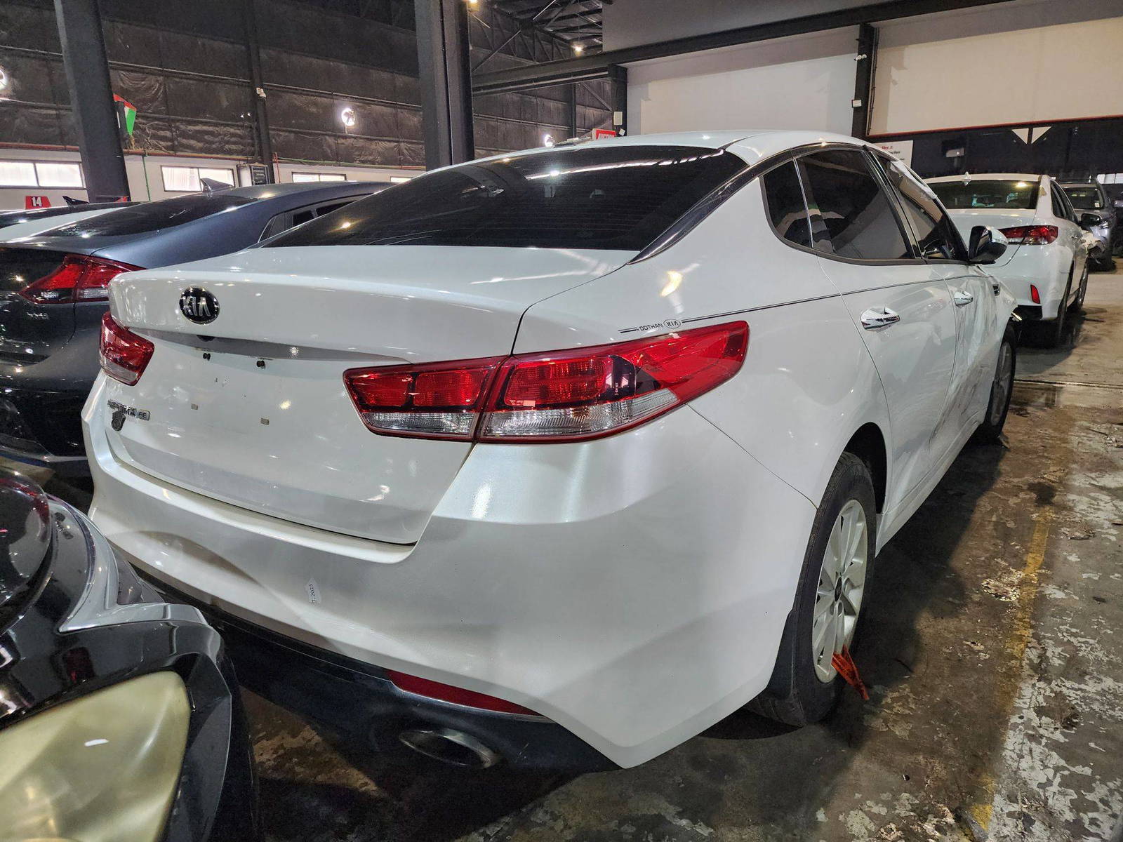 2017 KIA OPTIMA — 155603 Miles — Lot 157567 — Main - Marhaba Auctions Used Cars - Image 4