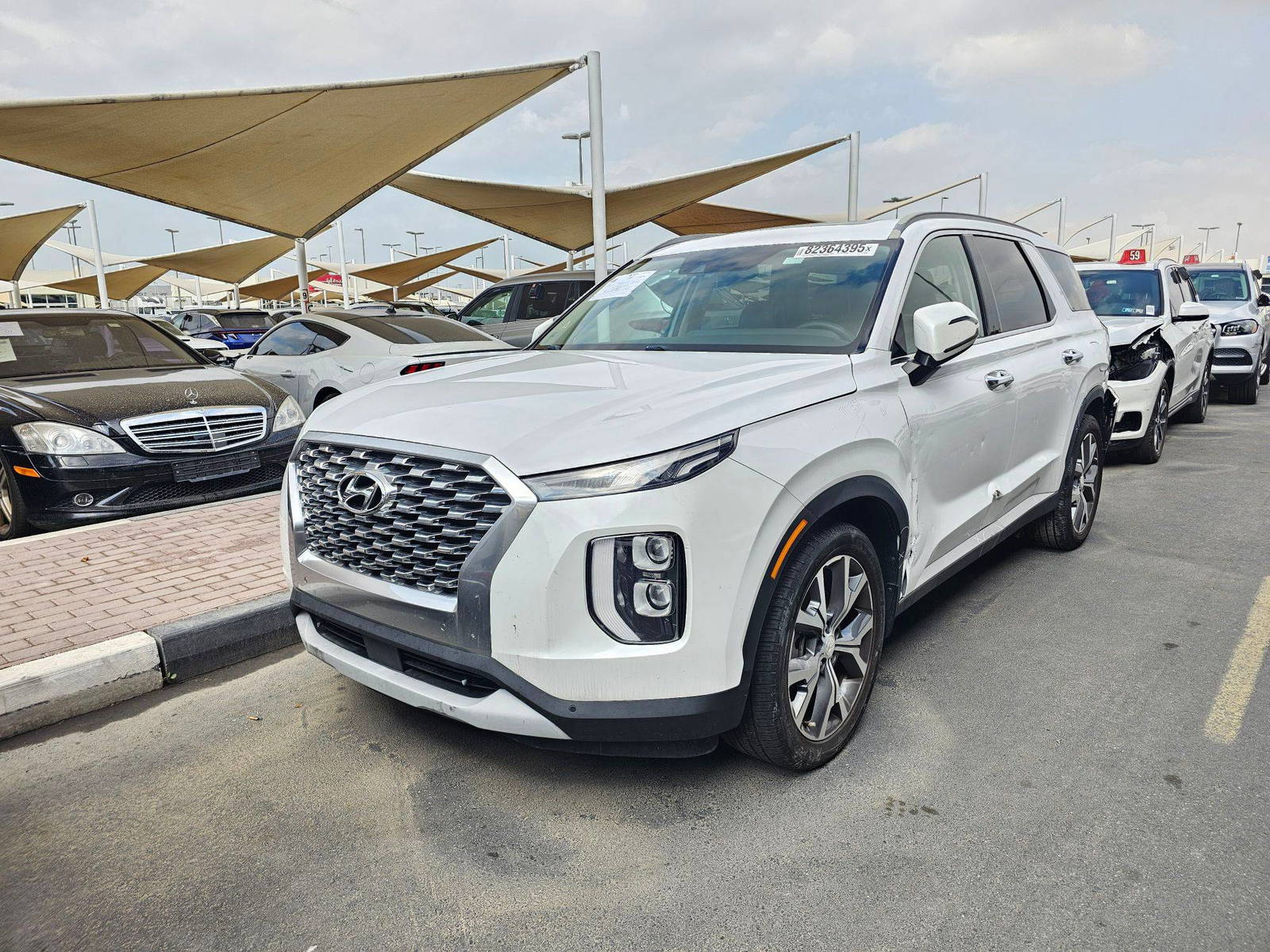 2020 HYUNDAI PALISADE SEL — 106212 Miles — Lot LU056078 — Souq - Marhaba Auctions Used Cars - Image 3