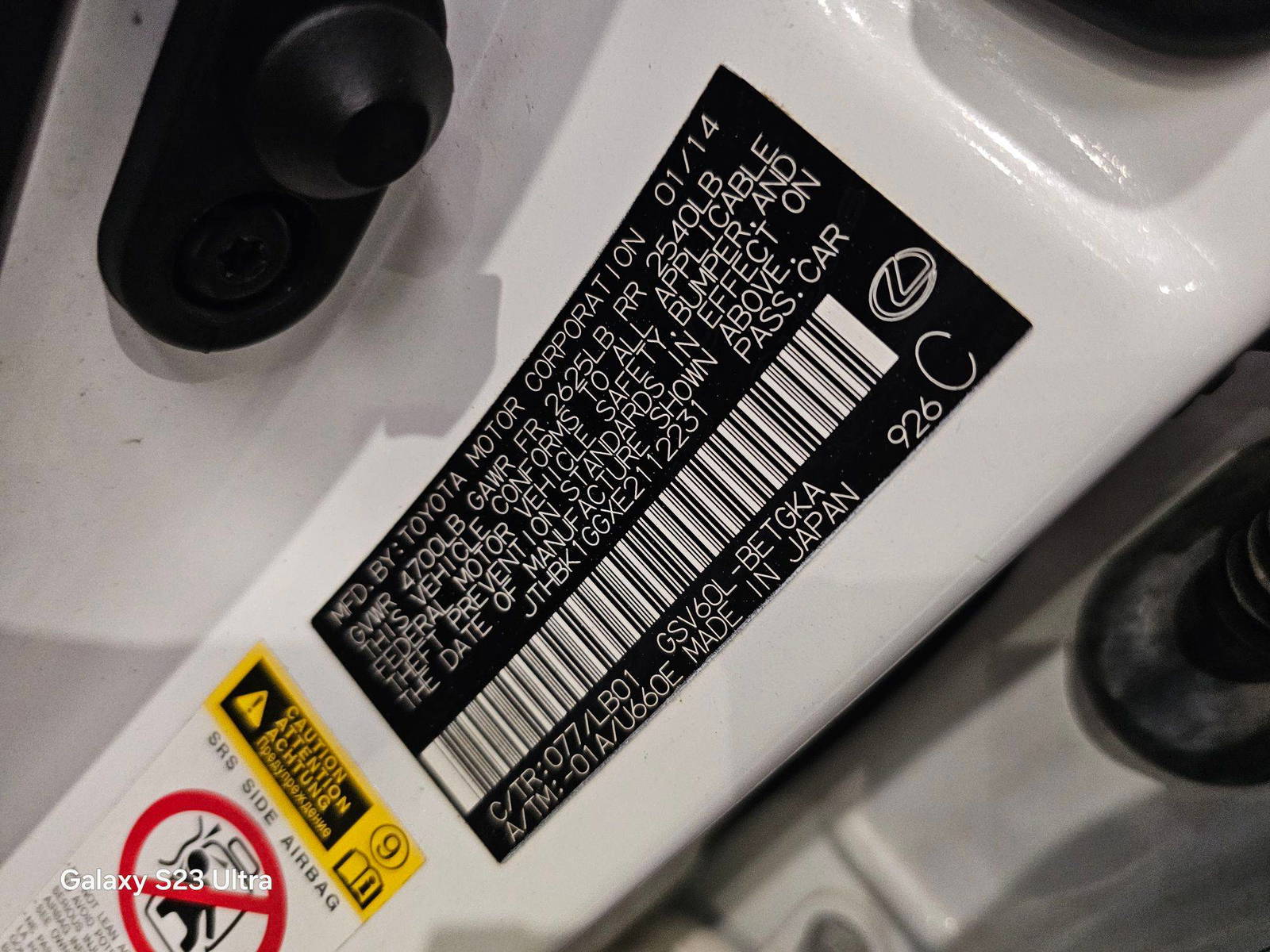 LEXUS ES 350 2014 - Marhaba Auction Used Cars - Image 9