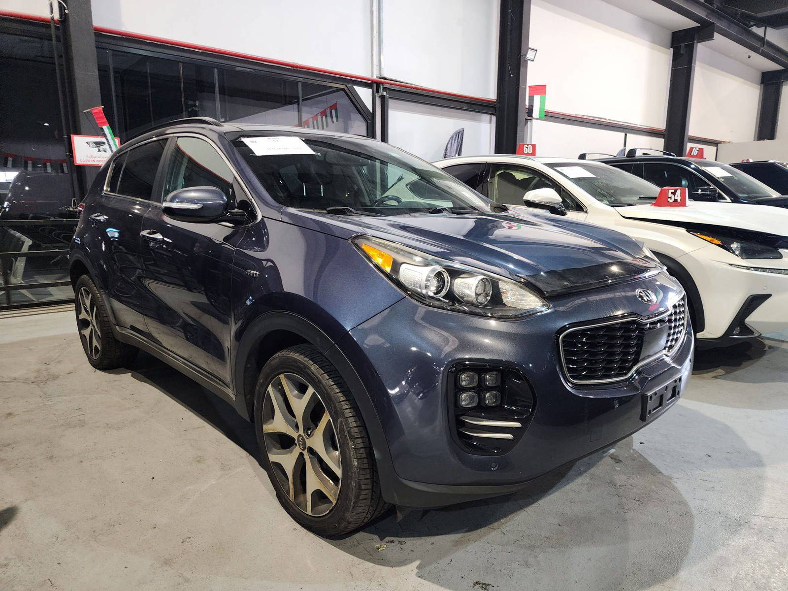 2018 KIA SPORTAGE — 98394 Miles — Lot 74150 — Main - Marhaba Auctions Used Cars - Image 3