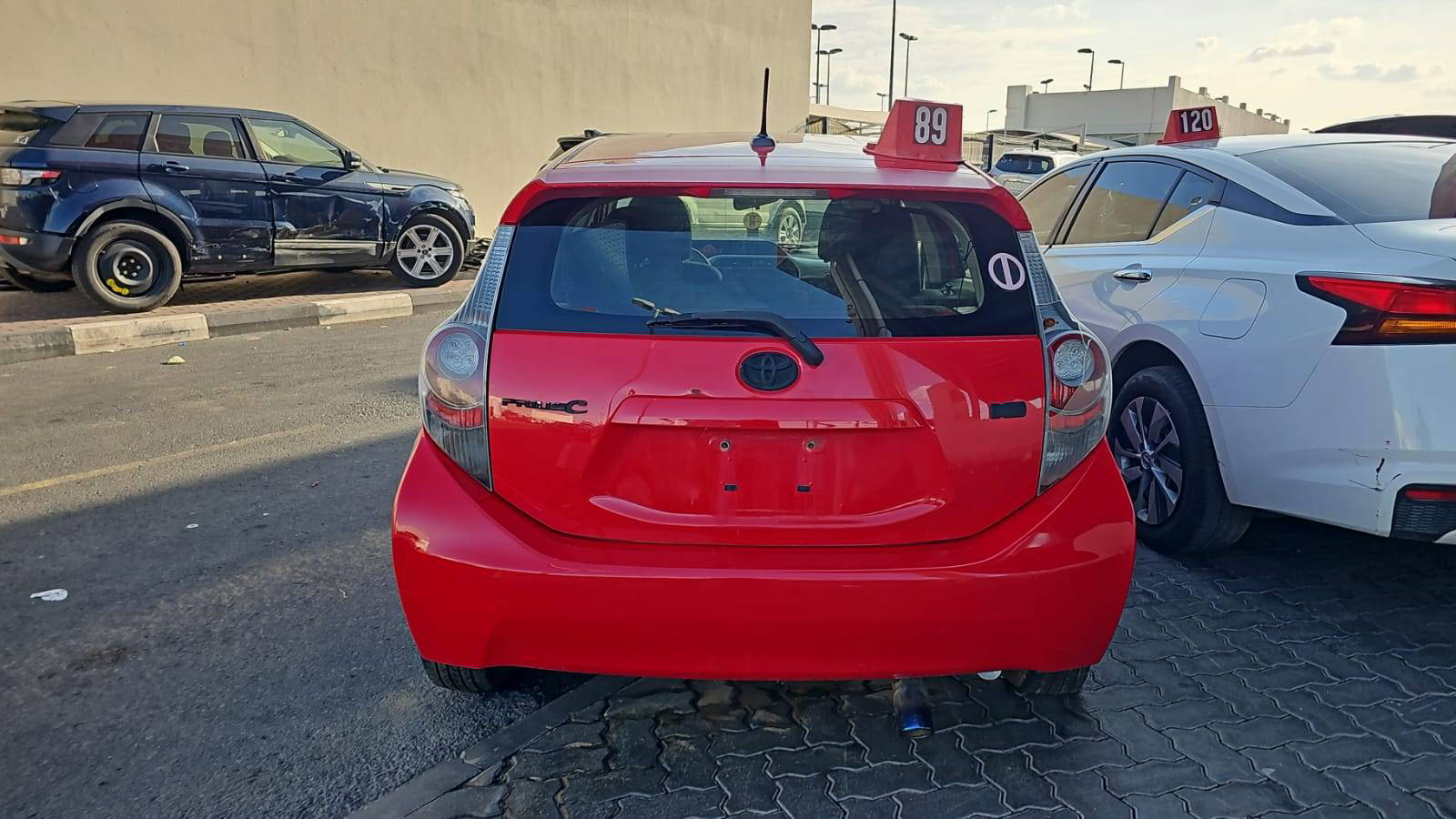 TOYOTA PRIUS C 2012 - Marhaba Auction Used Cars - Image 8