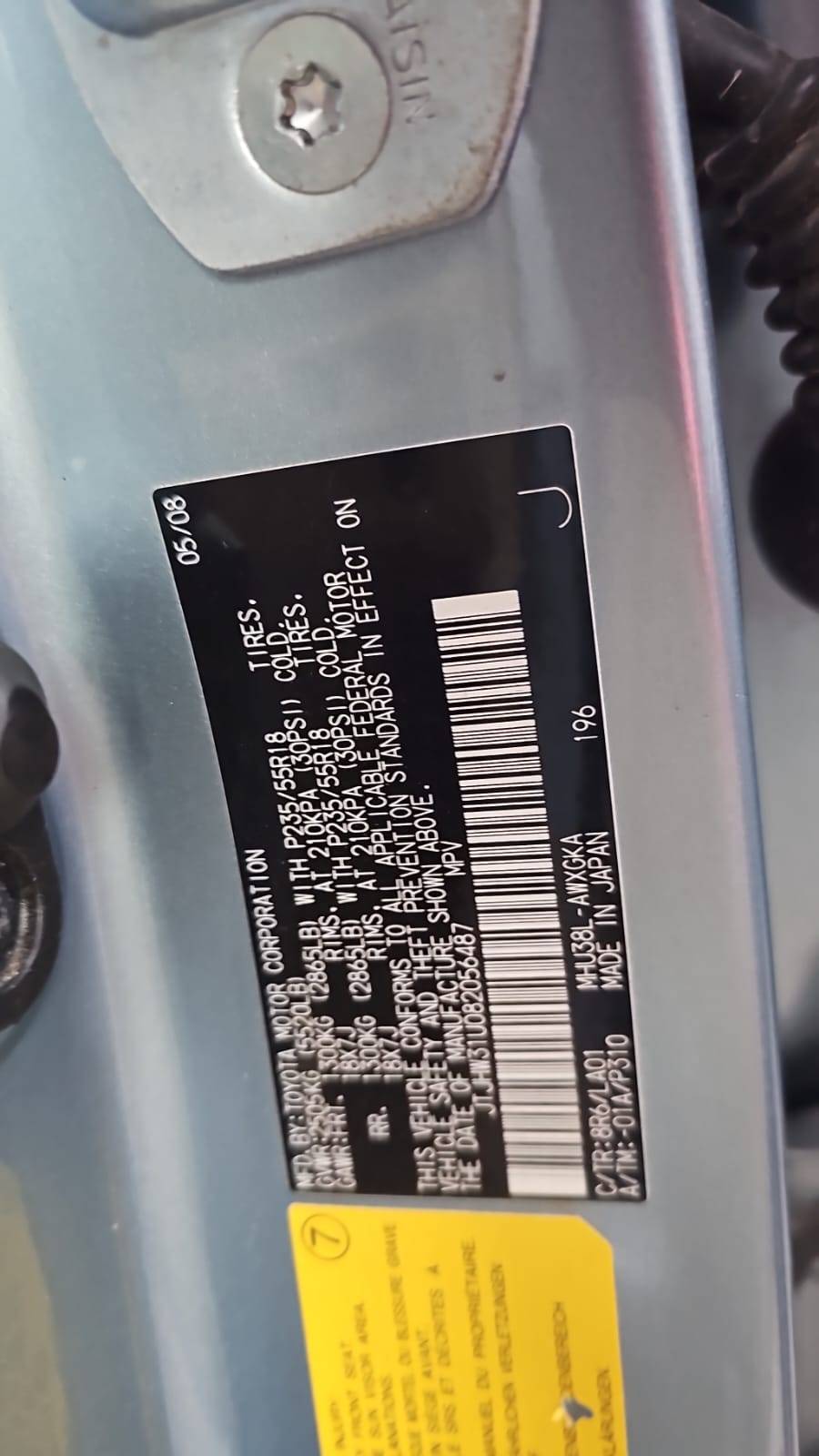 LEXUS RX 400H 2008 - Marhaba Auction Used Cars - Image 5