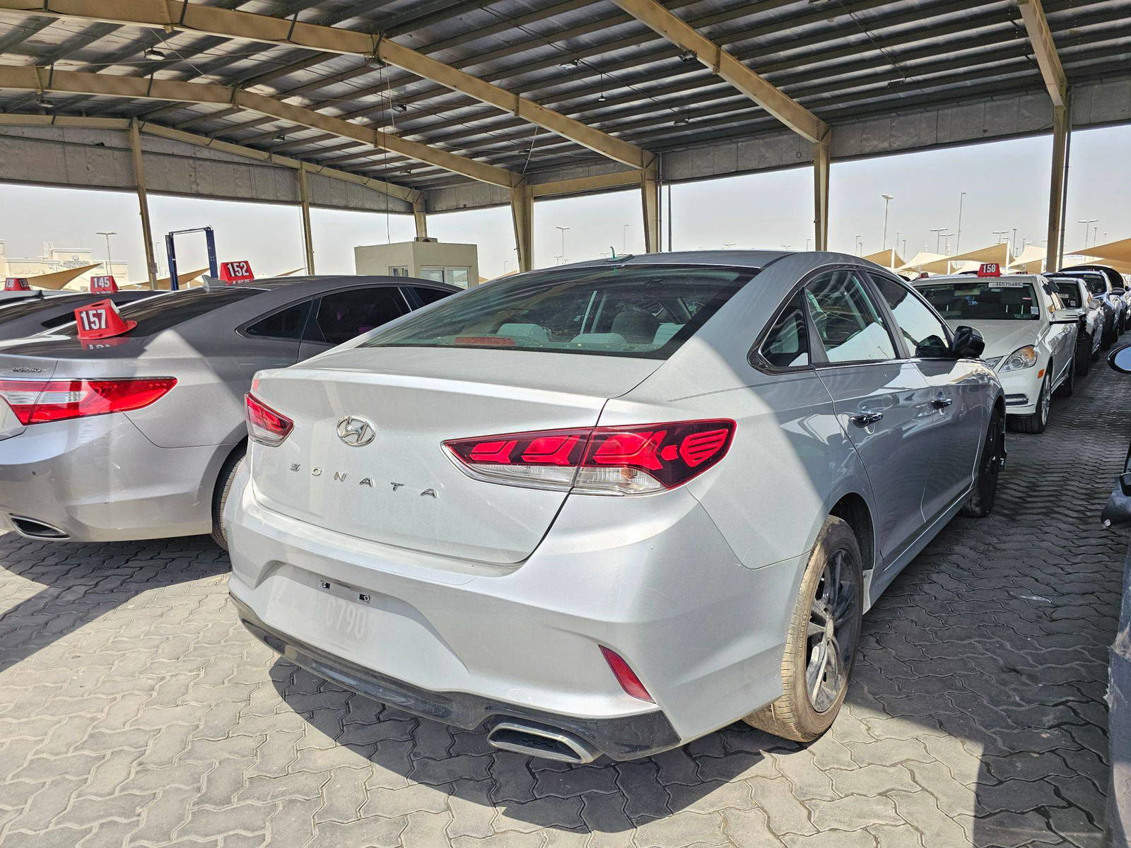 2018 HYUNDAI SONATA — 119537 Miles — Lot 2JH651268 — Main - Marhaba Auctions Used Cars - Image 3
