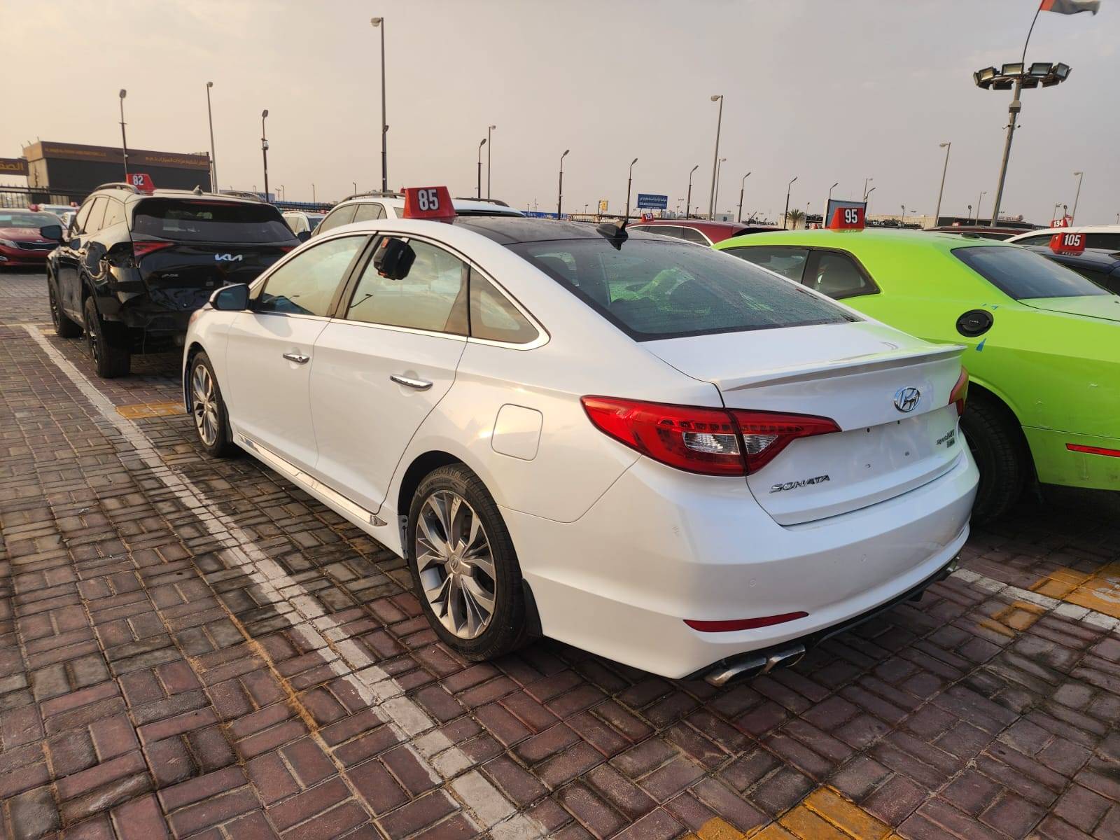 HYUNDAI SONATA SPORT 2015 - Marhaba Auction Used Cars - Image 9