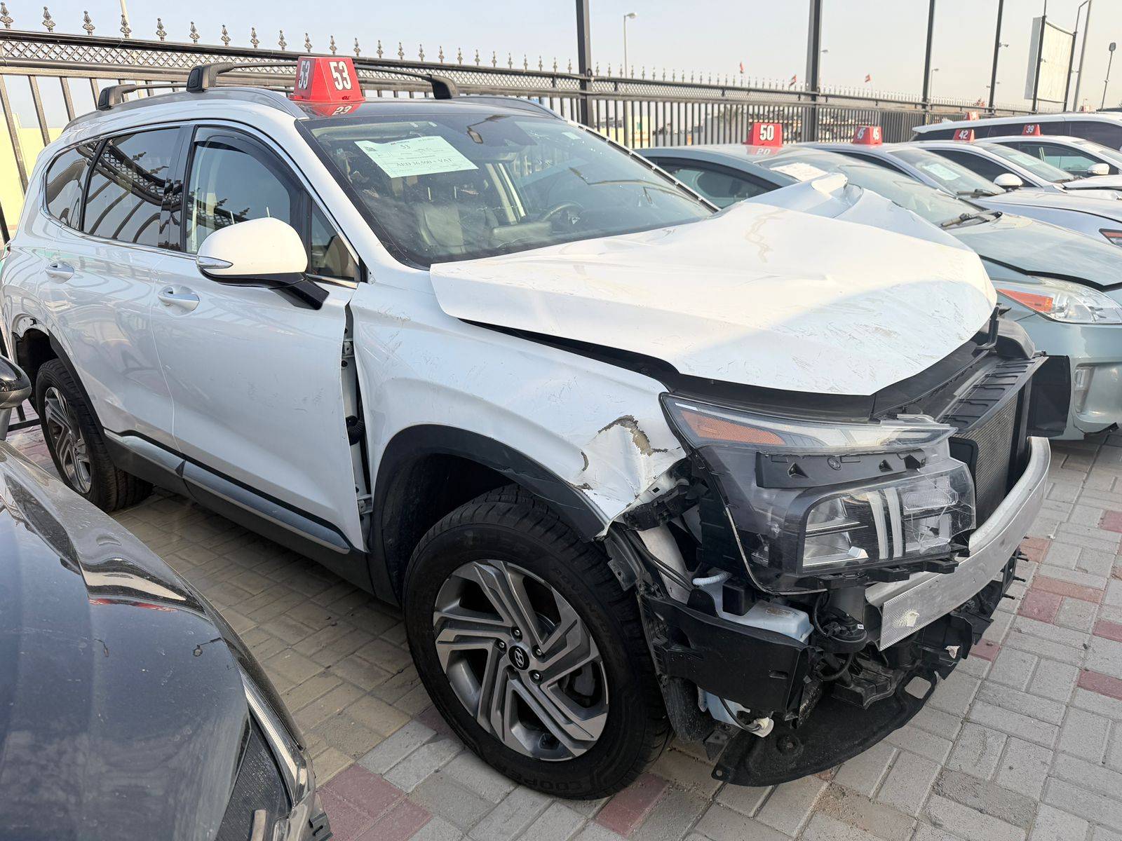 HYUNDAI SANTA FE 2022 - Marhaba Auction Used Cars - Image 12