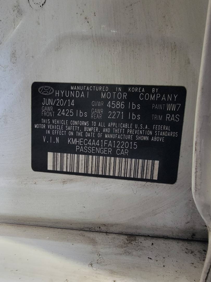 2015 HYUNDAI SONATA — 124717 Miles — Lot 122015 — Main - Marhaba Auctions Used Cars - Image 11