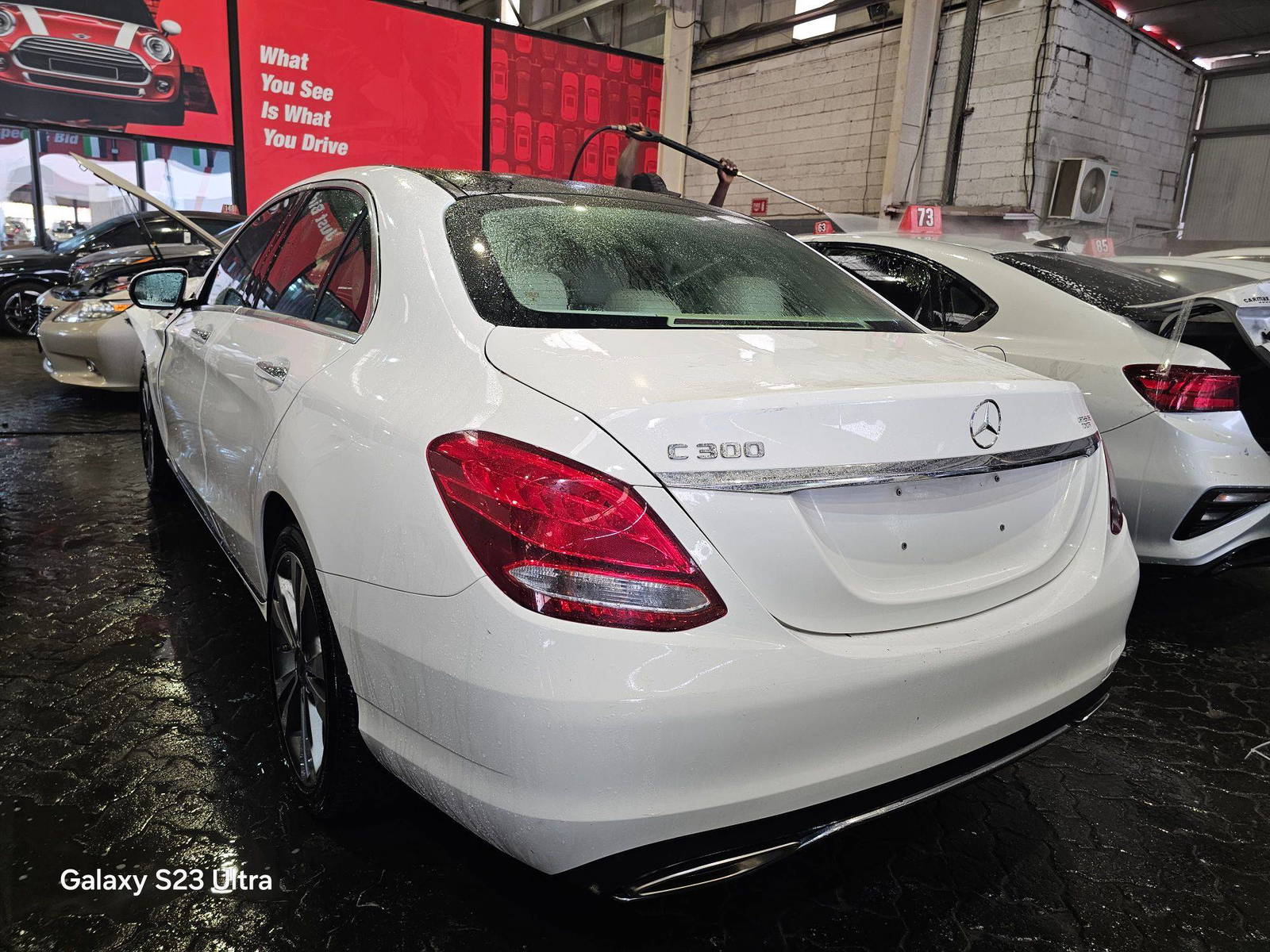MERCEDES BENZ C300 2018 - Marhaba Auction Used Cars - Image 3