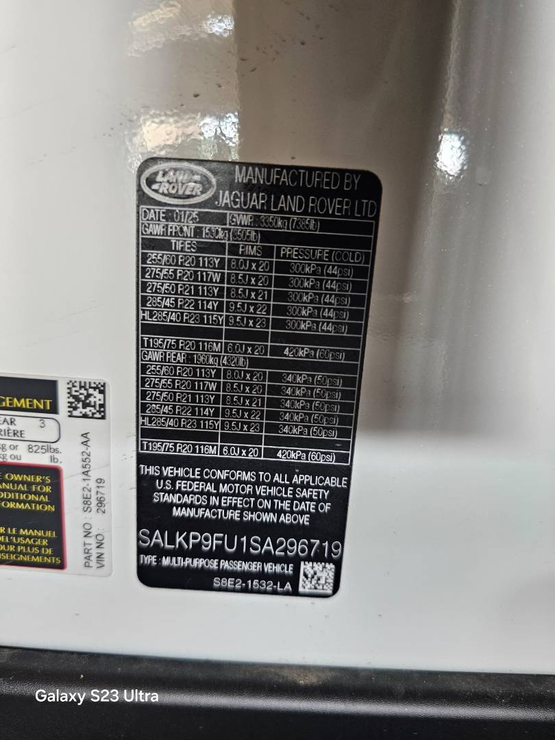 LAND ROVER RANGE ROVER 2025 - Marhaba Auction Used Cars - Image 12