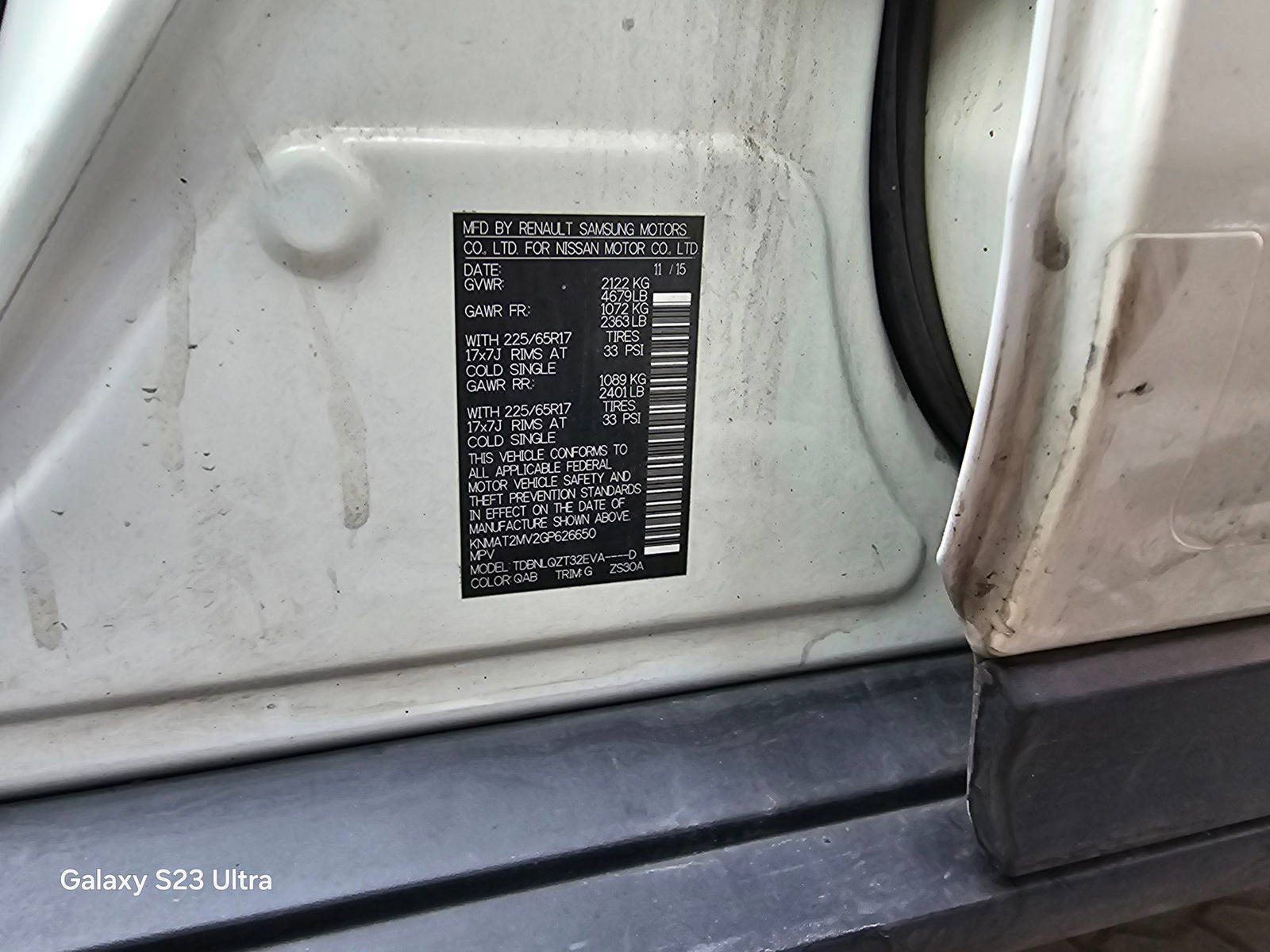 NISSAN ROGUE 2016 - Marhaba Auction Used Cars - Image 9