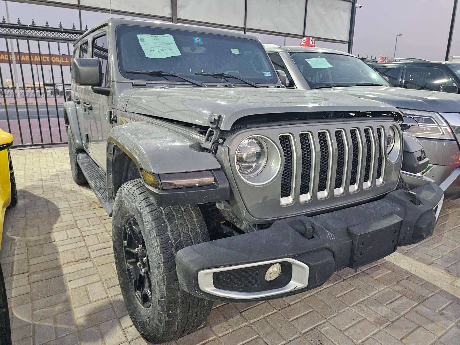 JEEP WRANGLER UNLIMITED SAHARA 2022 - Marhaba Auction Used Cars - Image 6