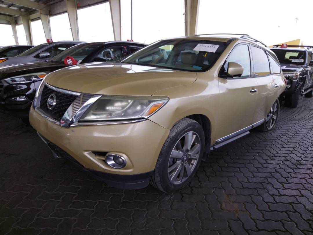 2013 NISSAN PATHFINDER — 177230 Miles — Lot 37515333 - Marhaba Auctions Used Cars - Image 3