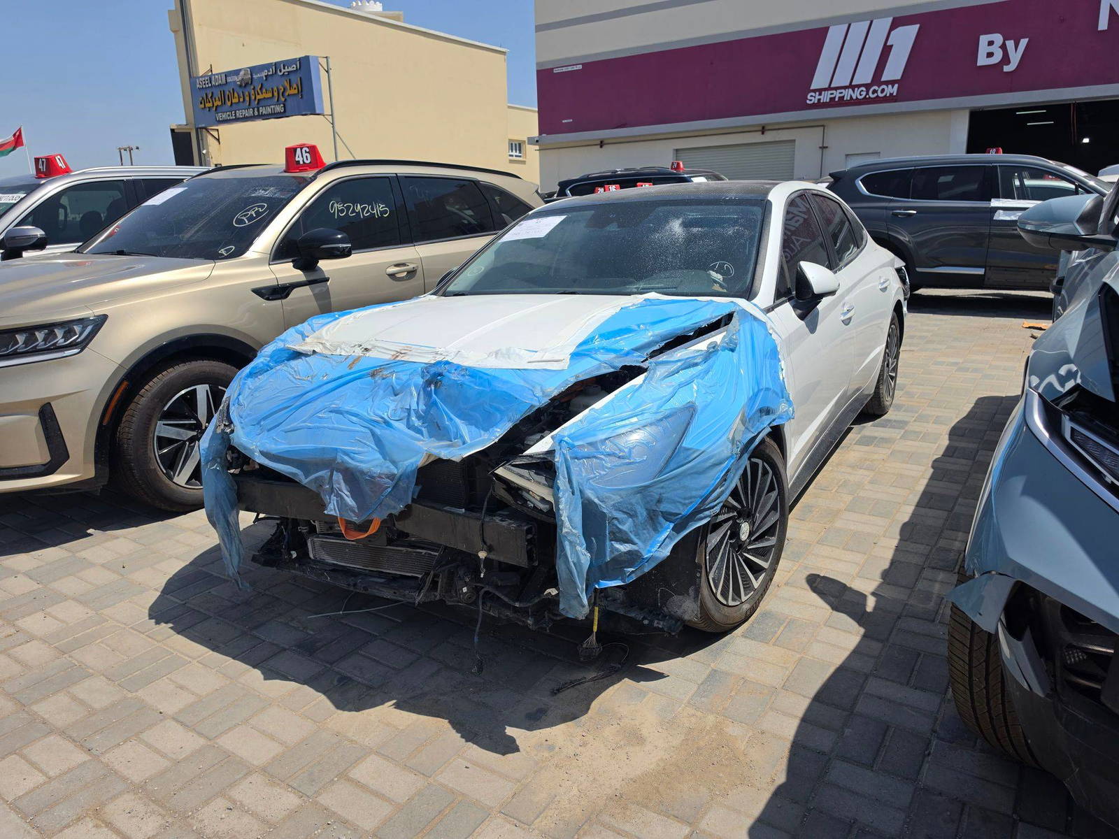 HYUNDAI SONATA 2021 - Marhaba Auction Used Cars - Image 6