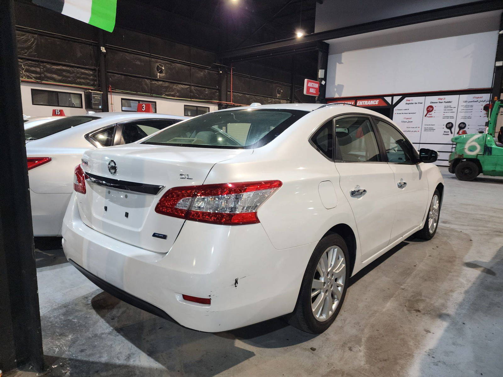 2013 NISSAN SENTRA — 154036 Miles — Lot 24224 — Al Quoz - Marhaba Auctions Used Cars - Image 5