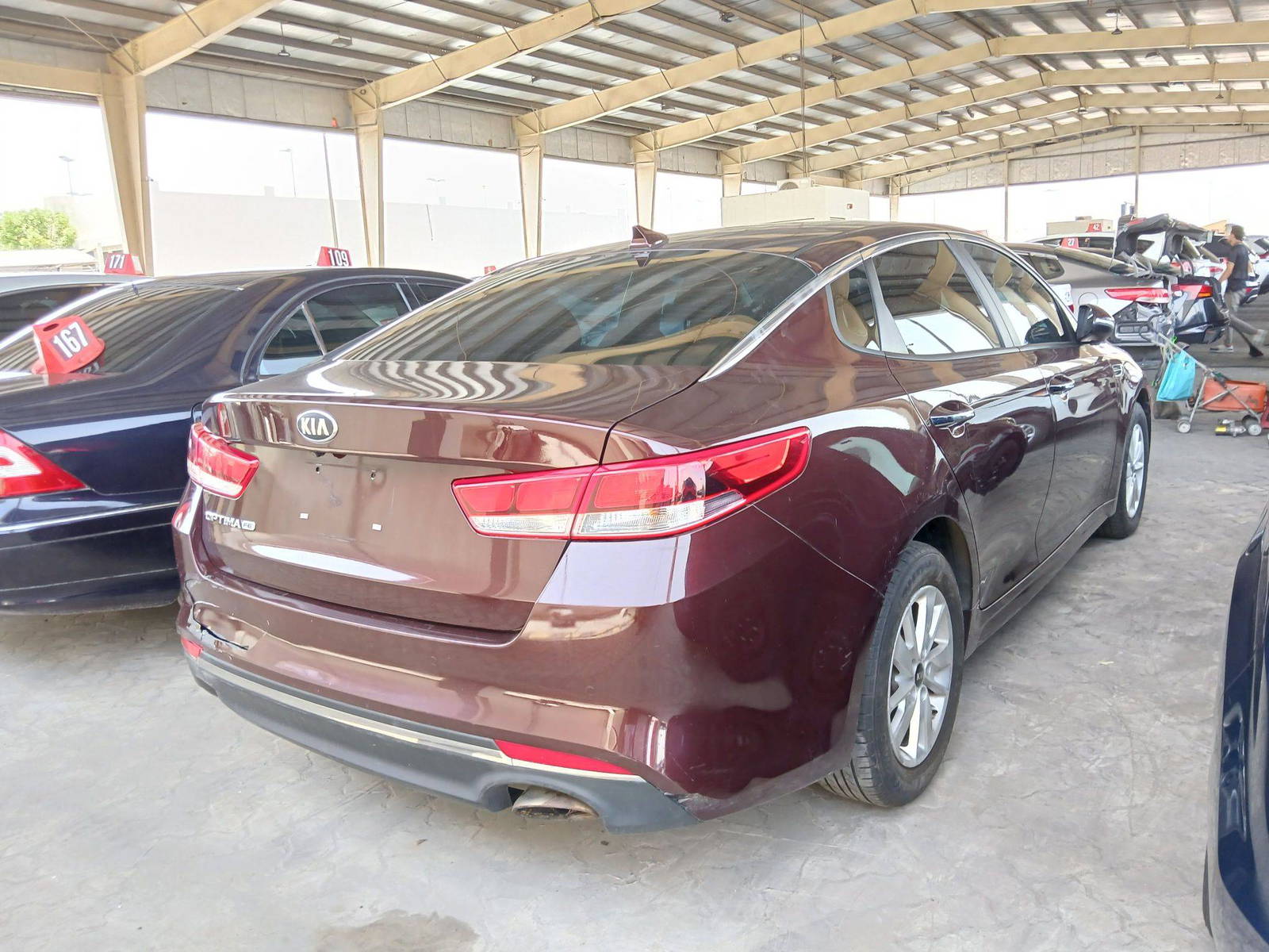 2018 KIA OPTIMA — 126058 Miles — Lot 735687 — Souq - Marhaba Auctions Used Cars - Image 3