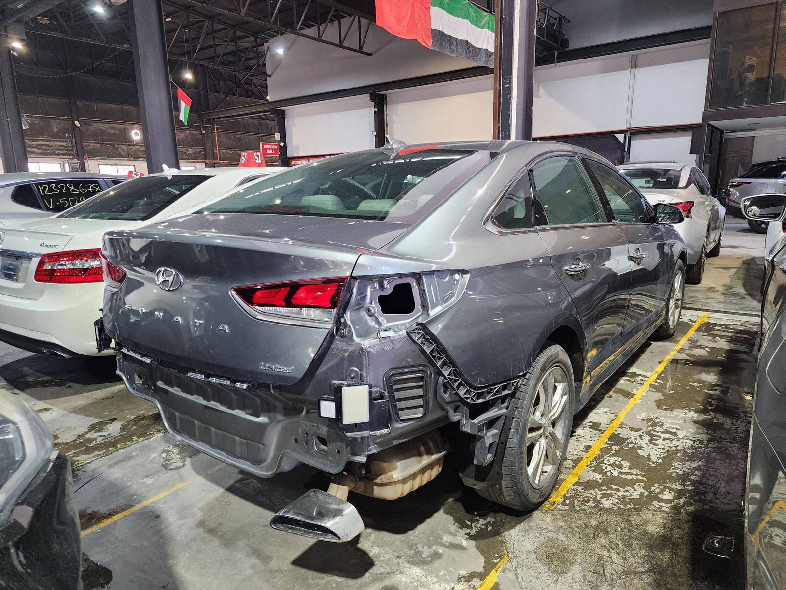2018 HYUNDAI SONATA — 95574 Miles — Lot 69949564 — Al Quoz - Marhaba Auctions Used Cars - Image 6