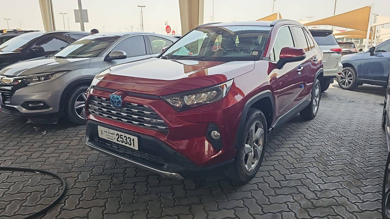 2021 TOYOTA RAV4 — 87593 KM — Lot 9MC141591 — Souq - Marhaba Auctions Used Cars - Image 3