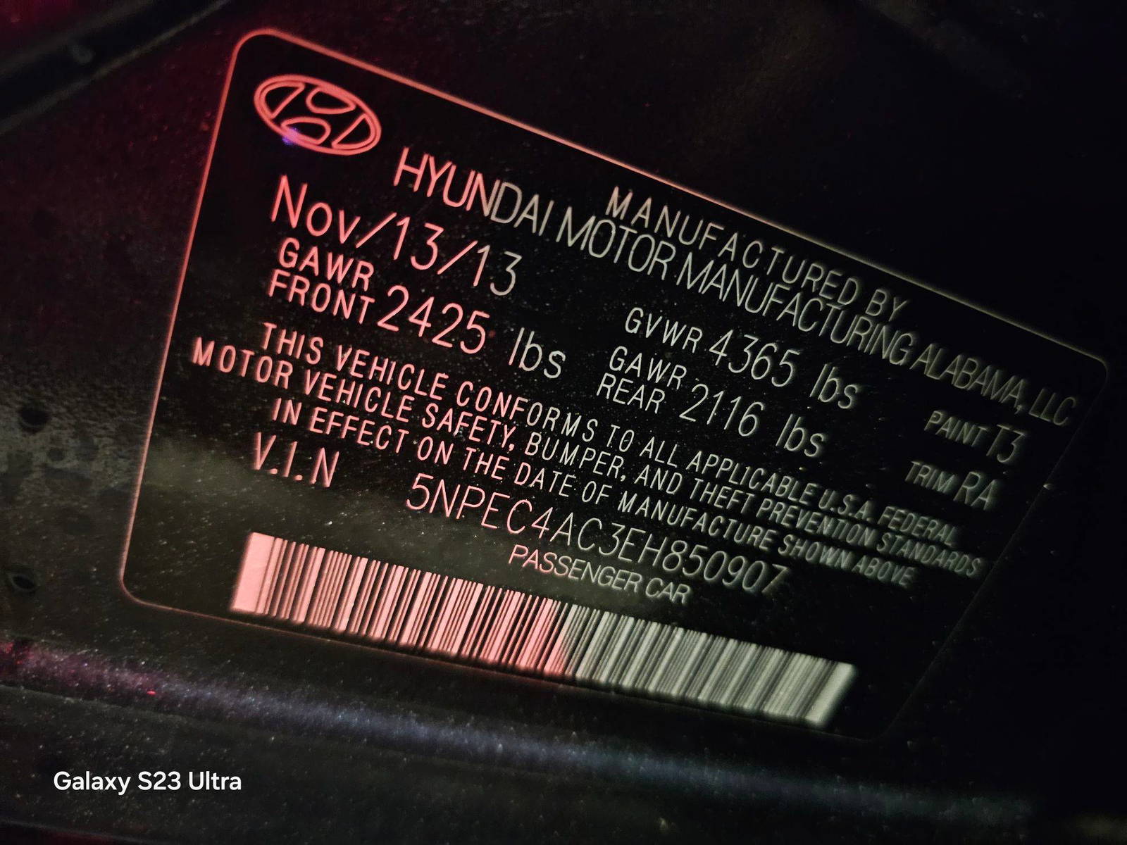 HYUNDAI SONATA 2014 - Marhaba Auction Used Cars - Image 10