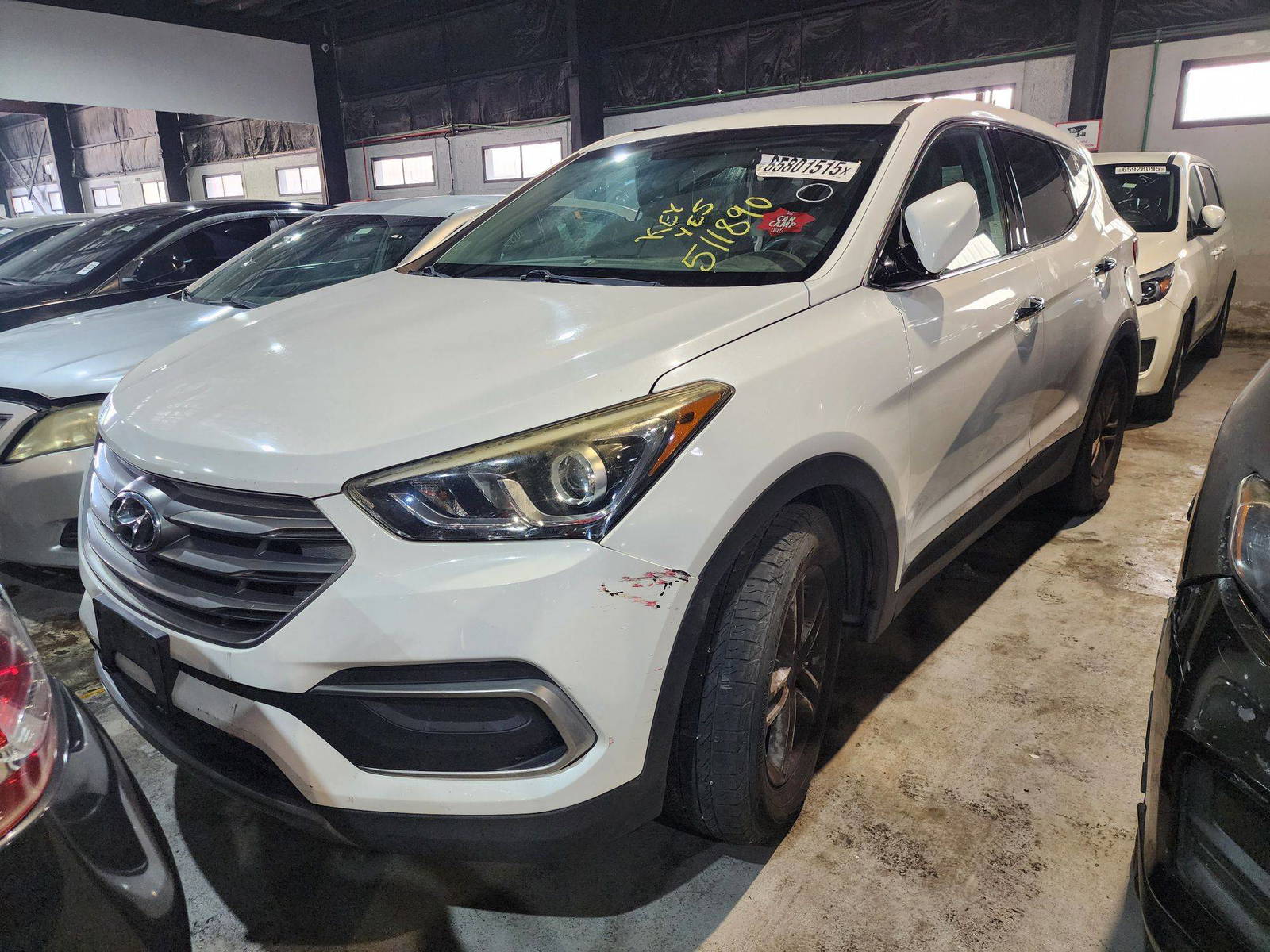 2018 HYUNDAI SANTA FE SPORT — 127484 Miles — Lot 511890 — Al Quoz - Marhaba Auctions Used Cars - Image 3