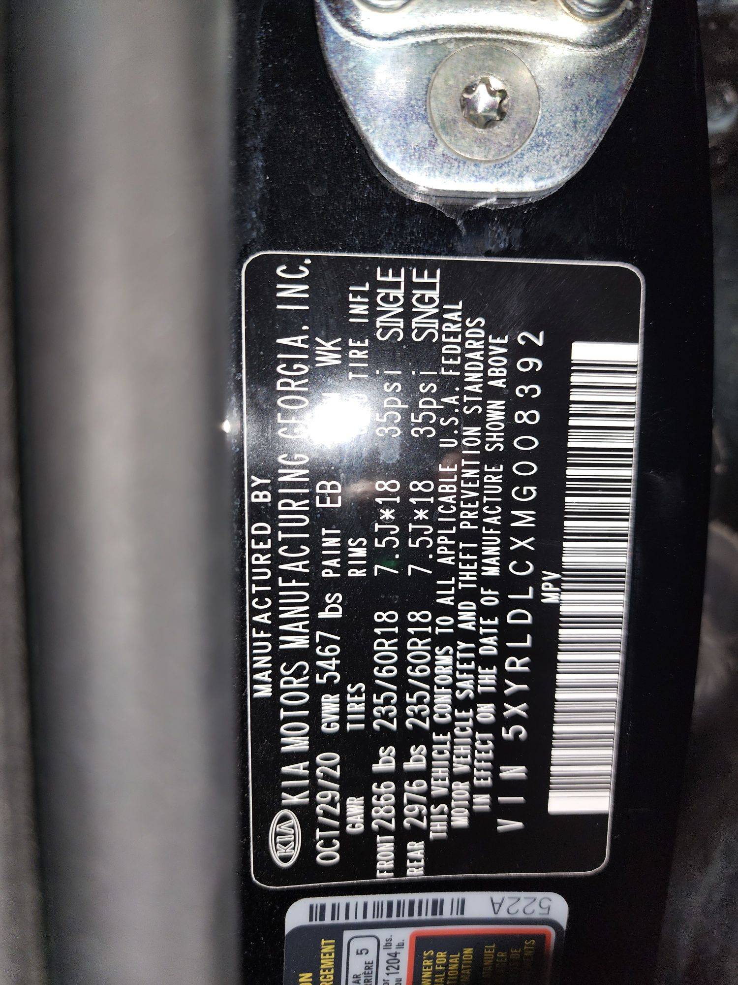 KIA SORENTO 2021 - Marhaba Auction Used Cars - Image 11