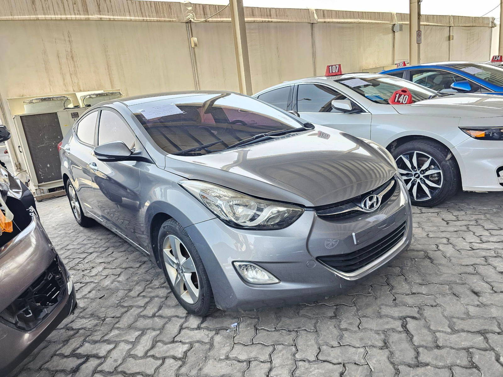 2011 HYUNDAI AVANTE — 193266 KM — Lot 017165 — Ind. 12 - Marhaba Auctions Used Cars - Image 4