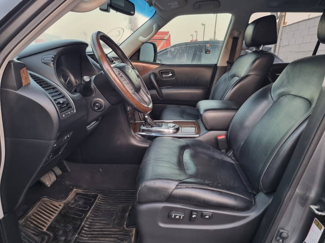 2015 INFINITI QX80 — 155883 Miles — Lot 1025478 — Ind. 12 - Marhaba Auctions Used Cars - Image 8