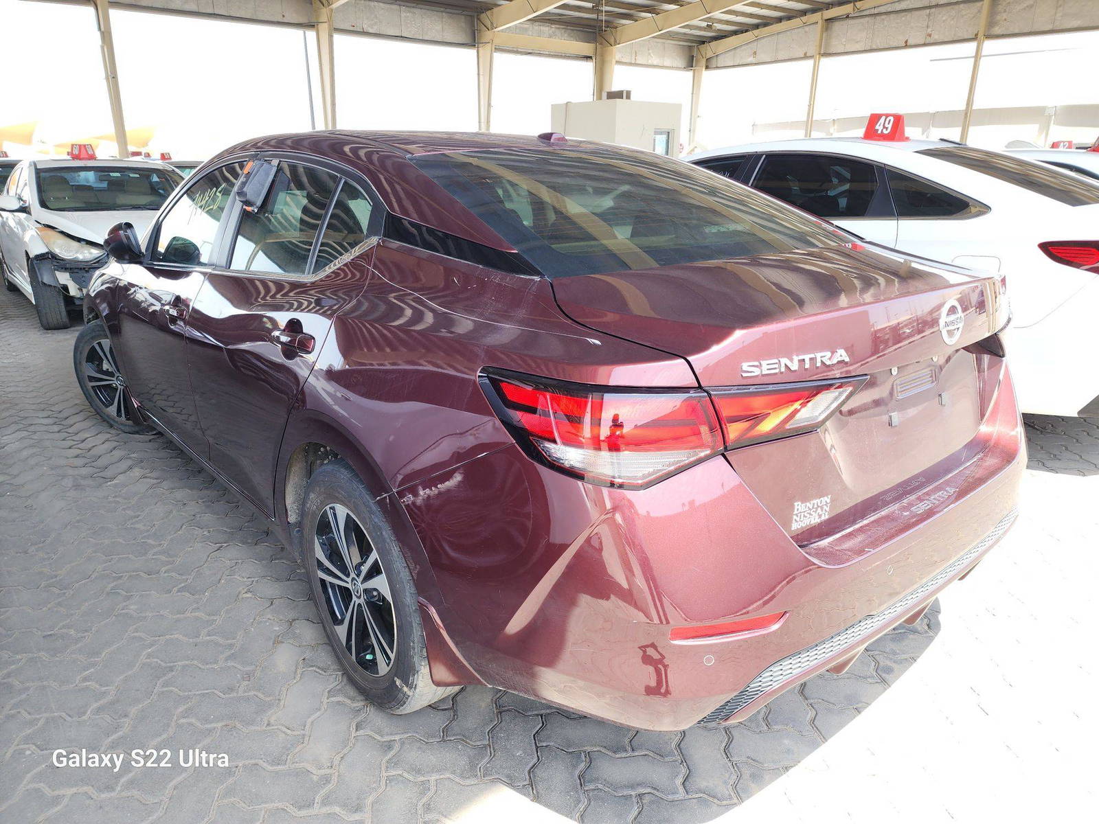 2021 NISSAN SENTRA — 94428 Miles — Lot 202838 - Marhaba Auctions Used Cars - Image 3