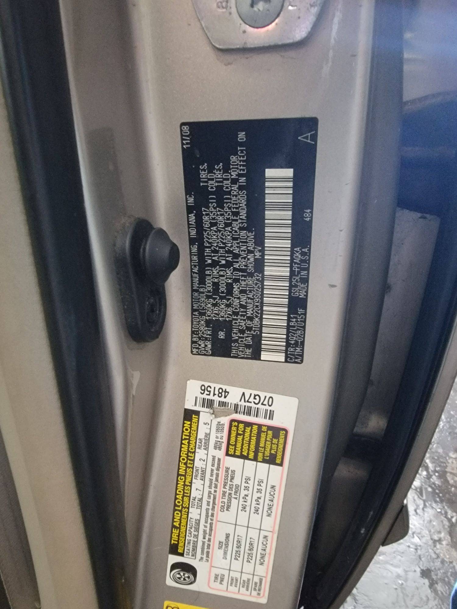 TOYOTA SIENNA 2009 - Marhaba Auction Used Cars - Image 10