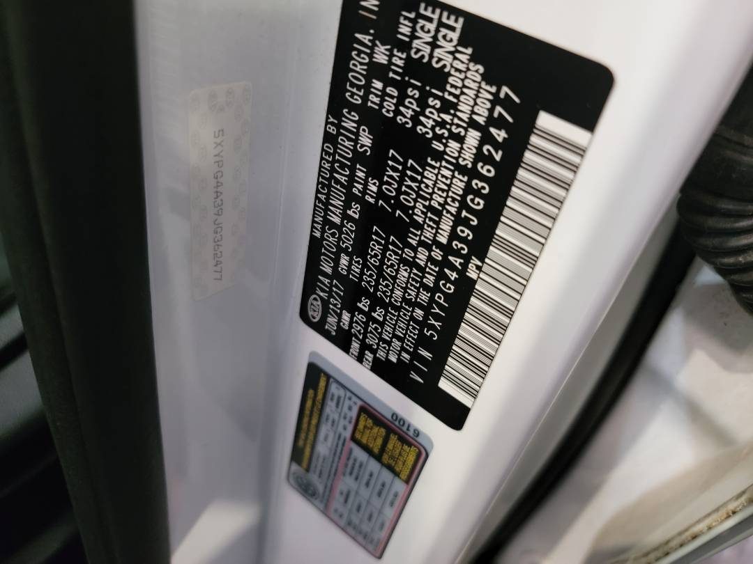 KIA SORENTO 2018 - Marhaba Auction Used Cars - Image 9