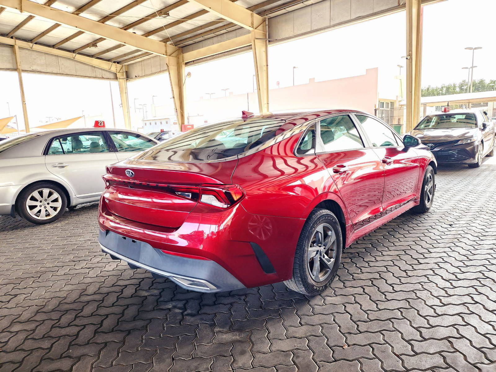 2021 KIA K5 — 57421 Miles — Lot 215487 — Souq - Marhaba Auctions Used Cars - Image 3