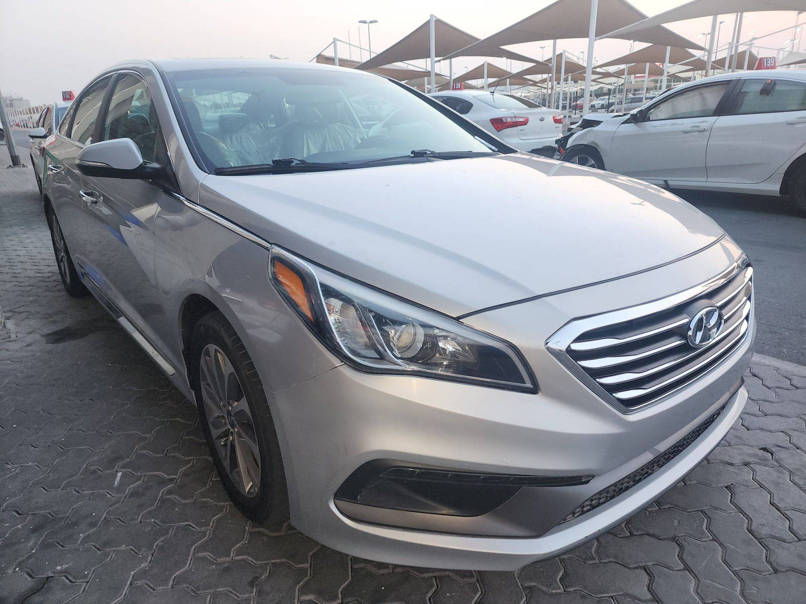 2017 HYUNDAI SONATA — 135478 Miles — Lot 37650464 — Main - Marhaba Auctions Used Cars - Image 3