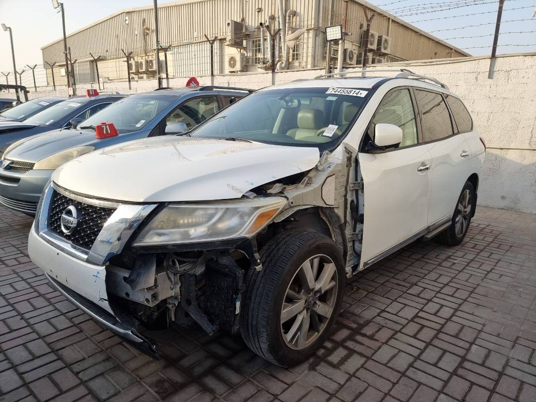 2014 NISSAN PATHFINDER — 152600 Miles — Lot 125487 — Ind. 12 - Marhaba Auctions Used Cars - Image 3